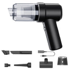 Piccolo aspirapolvere per auto con ricarica wireless Aspirapolvere portatile ad alta potenza, 117C-Blue, 117CD-Blue, 117CG-Blue, 117C-Black, 117CD-Black, 117CG-Black, 117C-White, 117CD-White