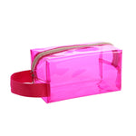 Borsa da toilette per borsa cosmetica impermeabile abbagliante in PVC