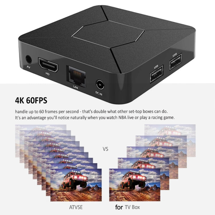 Q5 TV Set-Top Box 2GB RAM 8GB Memoria WiFi Dual Bluetooth