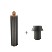 Per Dyson Airwrap Asciugacapelli HS01 / HS05 / HD08 18,6 x 4 cm Ugello a barili arricciati lunghi aggiornato, 18.6cm 40mm Rose Red, 18.6cm 40mm  Golden, 18.6cm 40mm Short Adapter Golden, 18.6cm 40mm Short Adapter Rose Red                               ...