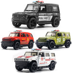 1:36 Giocattolo per auto modello di ambulanza per auto della polizia fuoristrada con suoni e luci, Police Car, Ambulance Car, fire truck, Army
