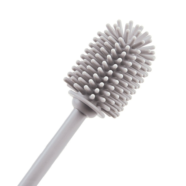 Spazzola per vetro per bottiglia in silicone per uso domestico Spazzola per thermos da cucina, Short, Long