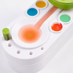 Strumento per la pulizia dei pennelli per pittura a olio di seconda generazione con rondella per penna per vernice per contenitore dell'acqua, GEN 2 Green, GEN 2 Pink
