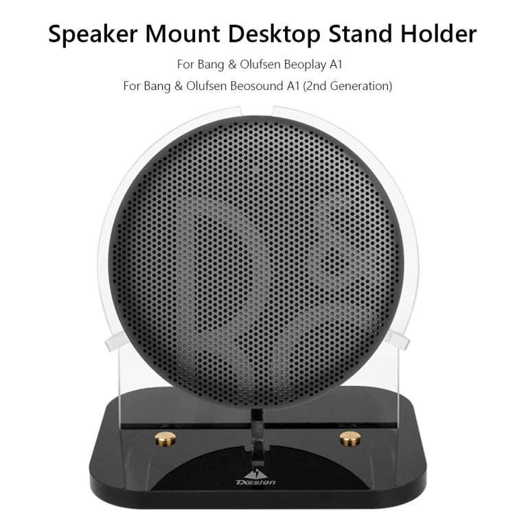 Per B&O Beoplay A1 / Beosound A1 2nd Speaker Supporto da tavolo in acrilico, For B&O Beoplay A1