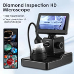 Microscopio digitale HJ1000 50-1000X con display 4,3 pollici