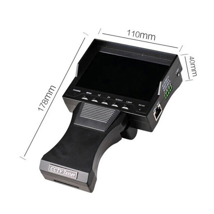 Tester cavi rete con uscita 12V e schermo 4,3 pollici