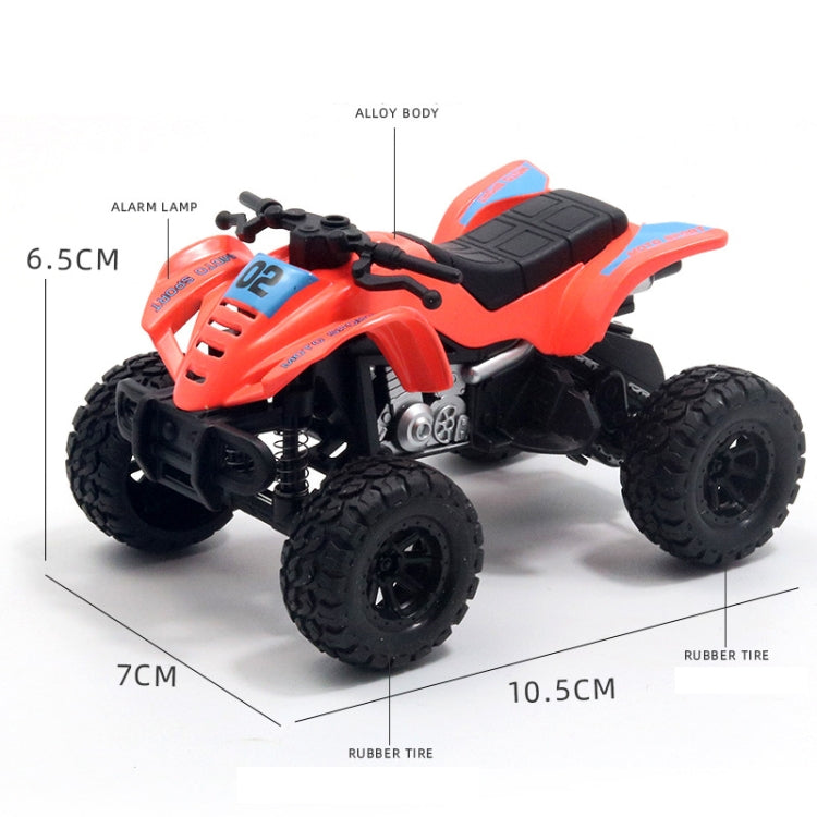 Modello motocicletta fuoristrada giocattolo scala 1:36