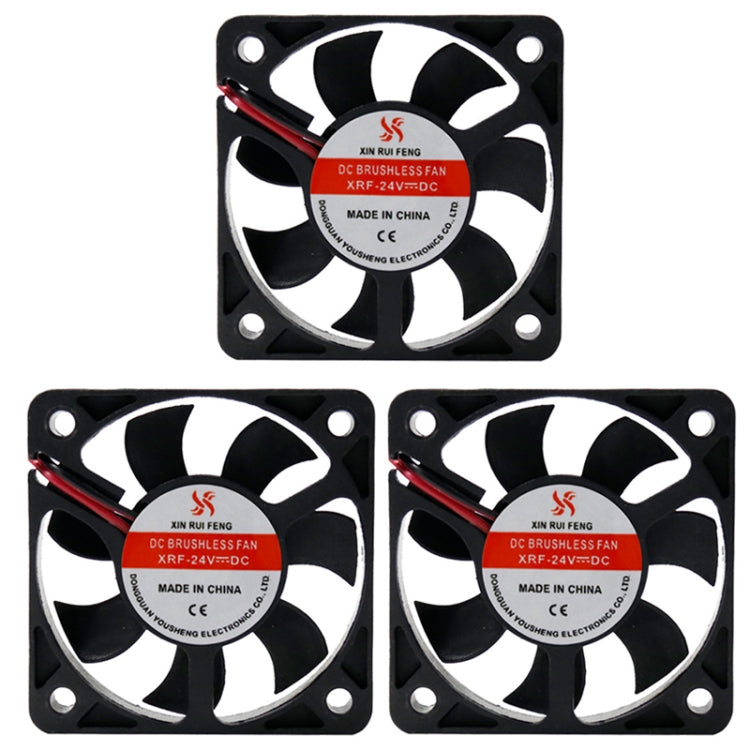 Ventola di raffreddamento CC silenziosa 5 cm 12V/24V