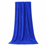 Asciugamano da bagno grande ispessito nano Parrucchiere Salone di bellezza Adulto con morbido asciugamano assorbente, 80x180cm