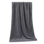 Asciugamano da bagno grande ispessito nano Parrucchiere Salone di bellezza Adulto con morbido asciugamano assorbente, 80x180cm