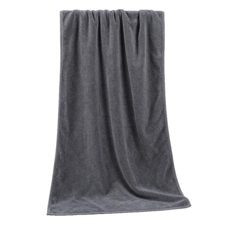 Asciugamano da bagno grande ispessito nano Parrucchiere Salone di bellezza Adulto con morbido asciugamano assorbente, 80x180cm