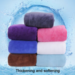 Asciugamano da bagno grande ispessito nano Parrucchiere Salone di bellezza Adulto con morbido asciugamano assorbente, 30x70cm, 35x75cm, 70x140cm