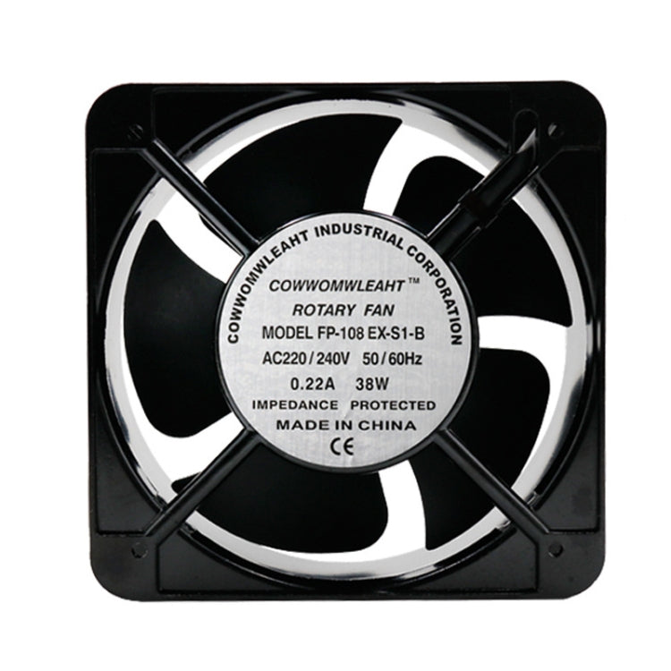 220V 38W 15cm Roller Chassis Quadro elettrico Albero, Oil Bearing Fan, Double Rolling Ball Bearing Fan