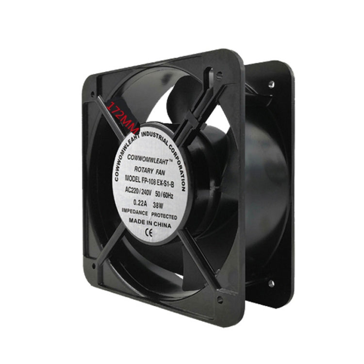 220V 38W 15cm Roller Chassis Quadro elettrico Albero, Oil Bearing Fan, Double Rolling Ball Bearing Fan