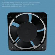 220V 38W 15cm Roller Chassis Quadro elettrico Albero, Oil Bearing Fan, Double Rolling Ball Bearing Fan