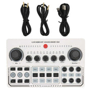 Scheda audio live X50 Bluetooth con LED RGB e porta OTG