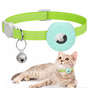 Collare riflettente per gatti con AirTag