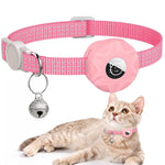 Collare riflettente per gatti con custodia AirTag