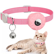 Collare riflettente per gatti con AirTag