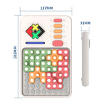 Puzzle elettronico Q2 Tangram Hualongdao con 23 blocchi