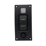 Interruttore di ripristino autobloccante marino con indicatore luminoso di protezione da sovraccarico, ON-OFF-ON 3 Switch, ON-OFF 2 Switch, ON-OFF-ON 3 Switch (Printed), Square 5V 3.4A Car Charging Panel