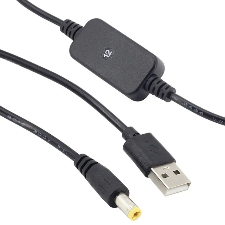 Cavo USB Booster Cavo di alimentazione per il monitoraggio dell'alimentazione mobile, 2pcs DC 5V To 9V, 2pcs DC 5V To 12V