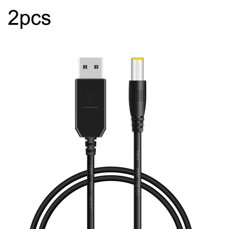 Cavo USB Booster Cavo di alimentazione del router di alimentazione mobile, 2pcs DC 5v to 9v, 2pcs DC 5v to 12v