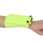 Borsa da polso per sport all'aria aperta per telefoni cellulari da 7 pollici Mini borsa da braccio aderente elastica