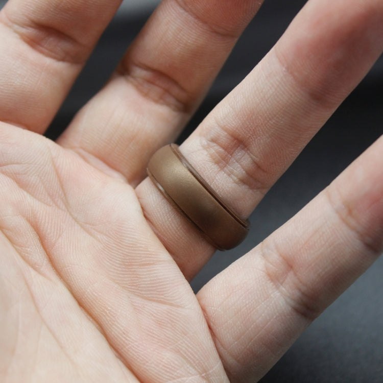 SH800-140 Anello in silicone con gradino curvo largo 8 mm, No.13, No.14