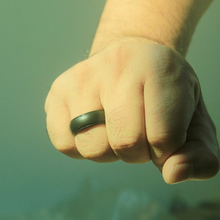 SH800-140 Anello in silicone con gradino curvo largo 8 mm, No.13, No.14