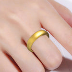 SH100 Anello in silicone largo 5,7 mm Anello per coppia glitterato, No.6, No.7