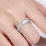 SH100 Anello in silicone largo 5,7 mm Anello per coppia glitterato, No.8, No.9