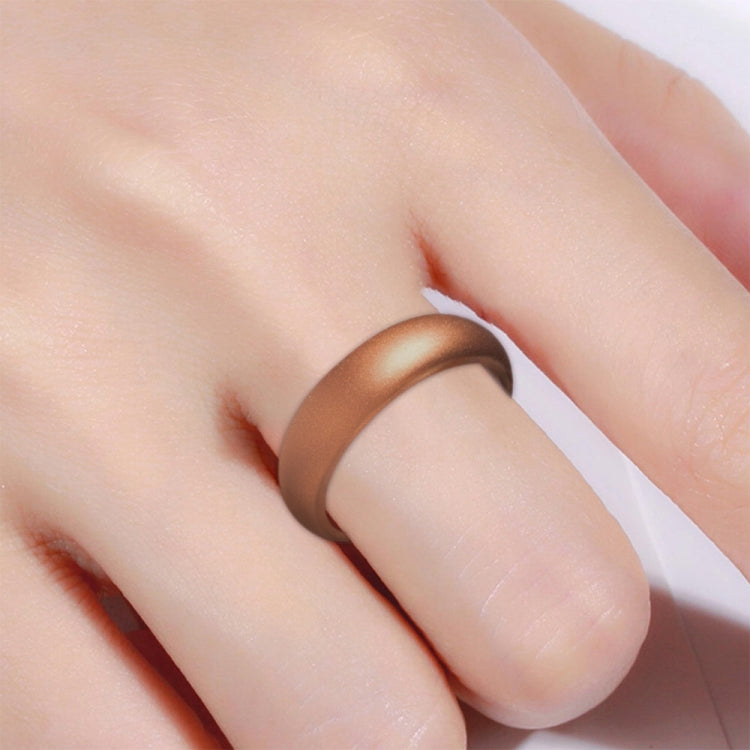SH100 Anello in silicone largo 5,7 mm Anello per coppia glitterato, No.8, No.9