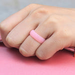 SH100 Anello in silicone largo 5,7 mm Anello per coppia glitterato, No.8, No.9