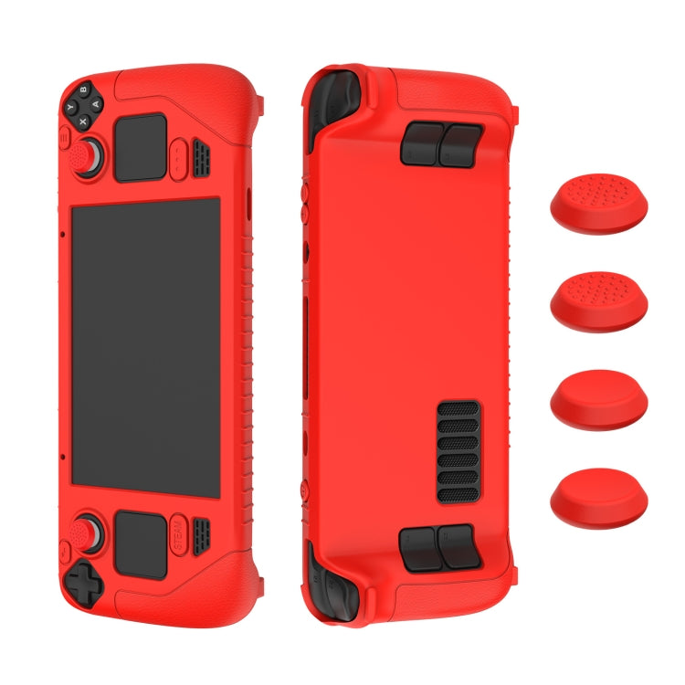Custodia in silicone per controller Steam Deck con tappo a chiave