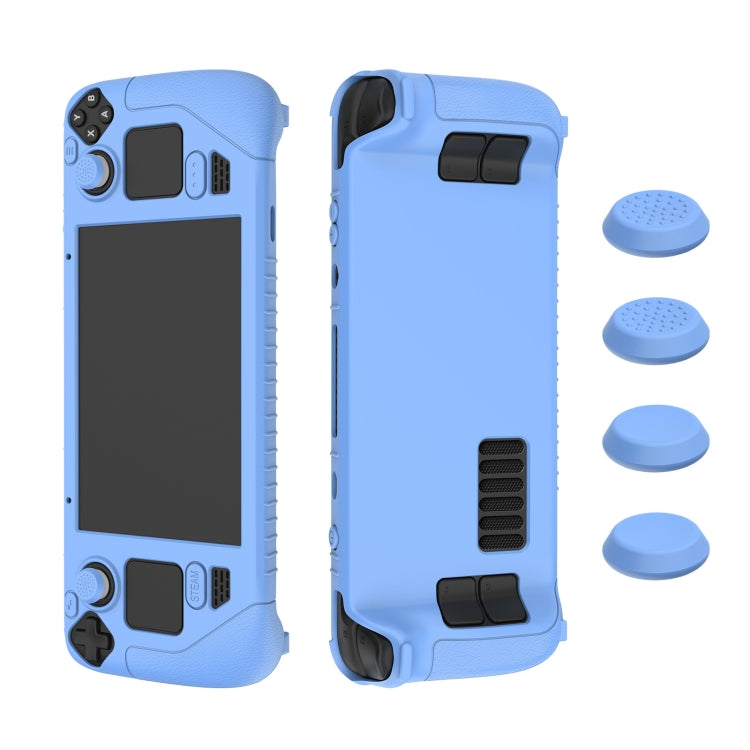 Custodia in silicone per controller Steam Deck con tappo a chiave