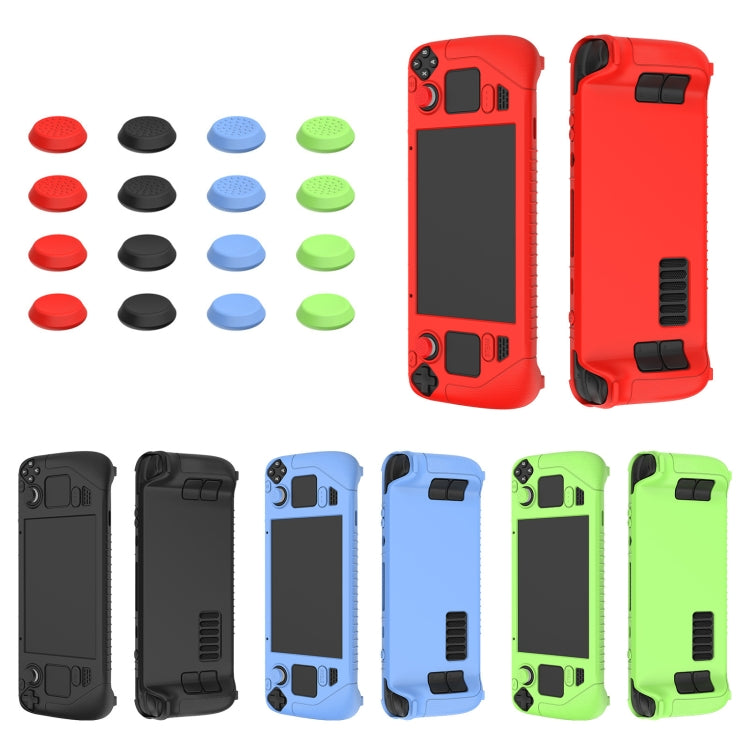 Custodia in silicone per controller Steam Deck con tappo a chiave