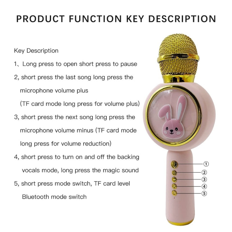 Microfono Bluetooth Portatile Bambini X6 con Audio 5W
