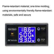 Misuratore di potenza digitale da 250 W Voltmetro rilevatore multifunzione con display digitale, 5A, 10A