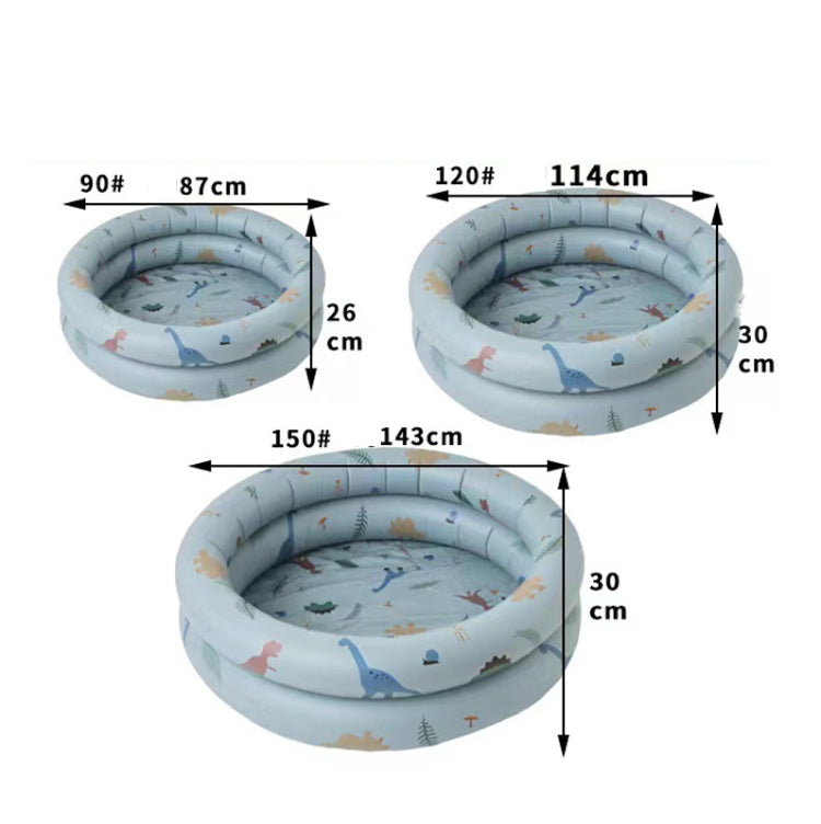 Baby Swimming Round Pool Summer Kids Water Toys Vasca da bagno gonfiabile, NO.90, NO.120, NO.150