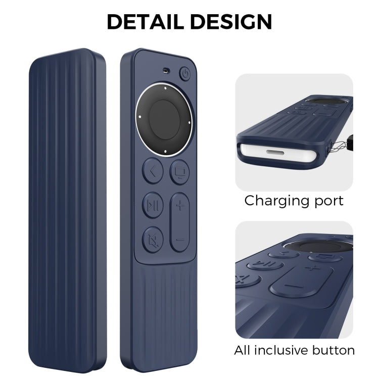 Custodia in silicone per Apple TV Siri Remote 2/3