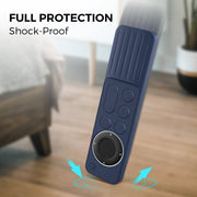 Per Apple TV Siri Remote 2/3 AhaStyle PT166 Custodia protettiva in silicone per telecomando Custodia protettiva antiscivolo a righe
