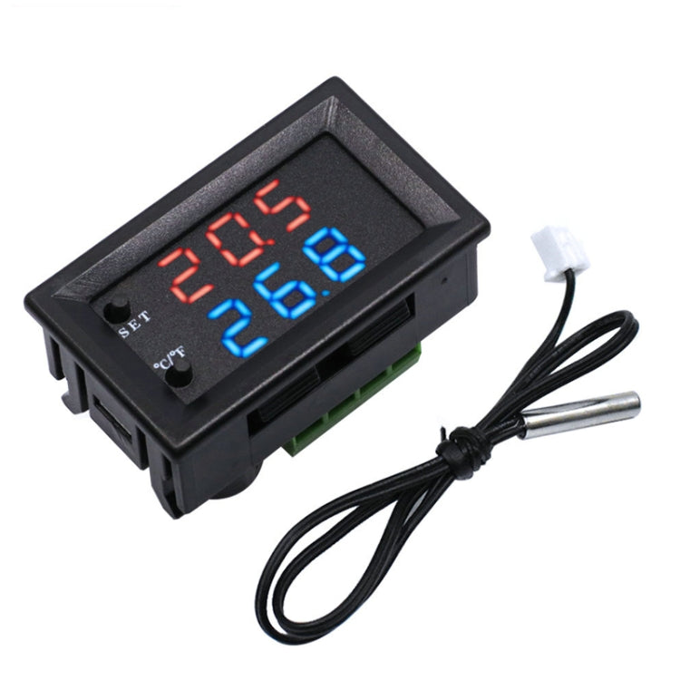 Termostato digitale W2809 con doppio display e sensore NTC