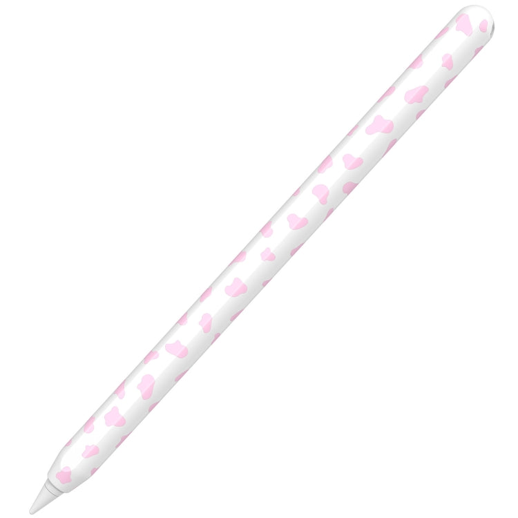 Per Apple Pencil 2 Custodia per penna in silicone AhaStyle PT65CW Custodia per stilo con motivo mucca da latte