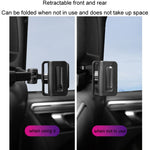 Supporto per tablet per telefono cellulare telescopico girevole con fibbia per sedile posteriore dell'auto, Tablet Holder(Black)