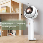 Ventilatore portatile YL-005 con moschettone USB-C