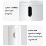 Ventilatore portatile YL-005 con moschettone USB-C