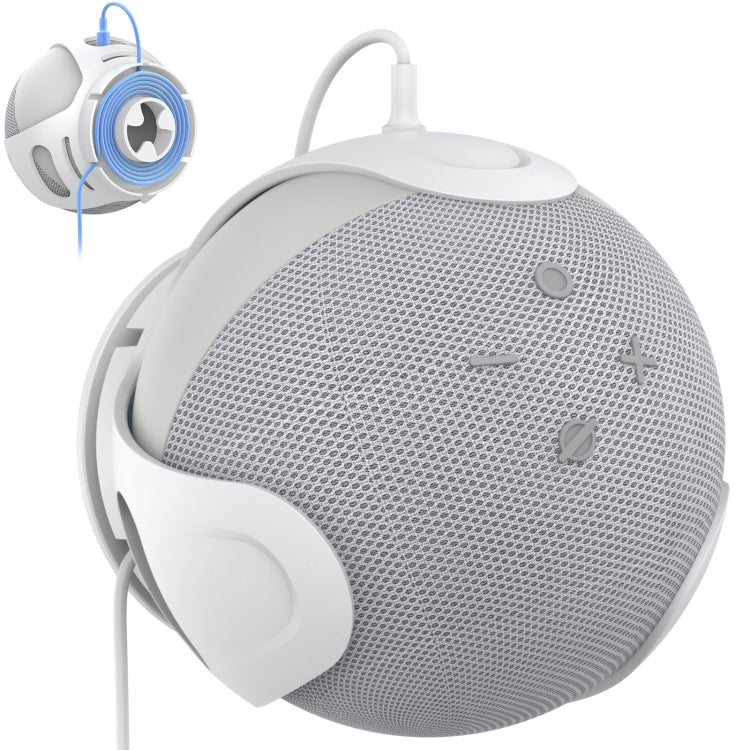 Per Amazon Echo Dot 4/5 AhaStyle PT183 supporto da parete per altoparlanti, For Amazon Echo Dot 4/5 White, For Amazon Echo Dot 4/5 Black