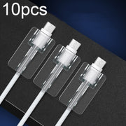 Avvolgicavo TPU trasparente 10 pezzi