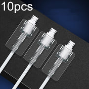 Avvolgicavo TPU trasparente 10 pezzi